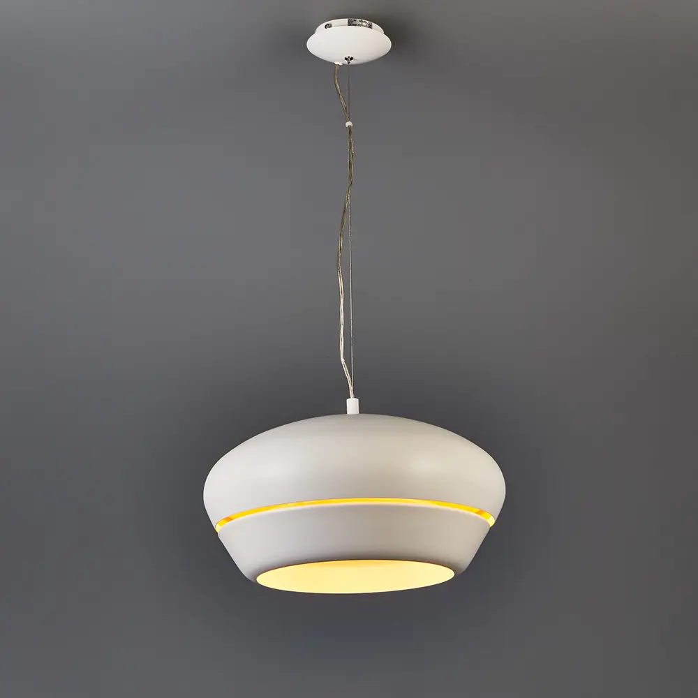 Светильник подвесной Eglo Fosalba под лампу 3 м² цвет белый STLM-2184079 - Вид №1