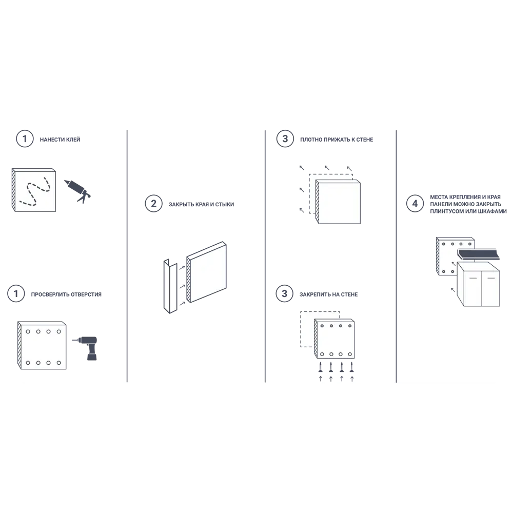 Santreyd Стеновая панель L004 Шеврон - стильный декор для интерьера 86146095 STLM-0066469 - Вид №2