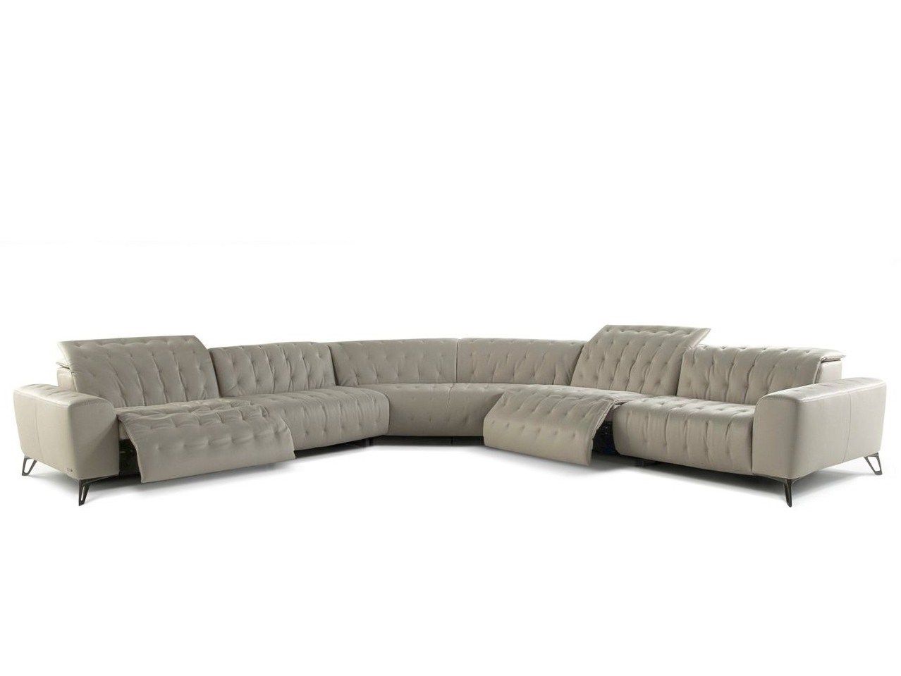 Кожаный угловой диван ROCHE BOBOIS SATELLITE 3 ARCH-00047274