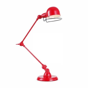 Настольная лампа 73х12 см красная Delight Collection KM037T-1S red DELIGHT COLLECTION  00-3883011 Красный