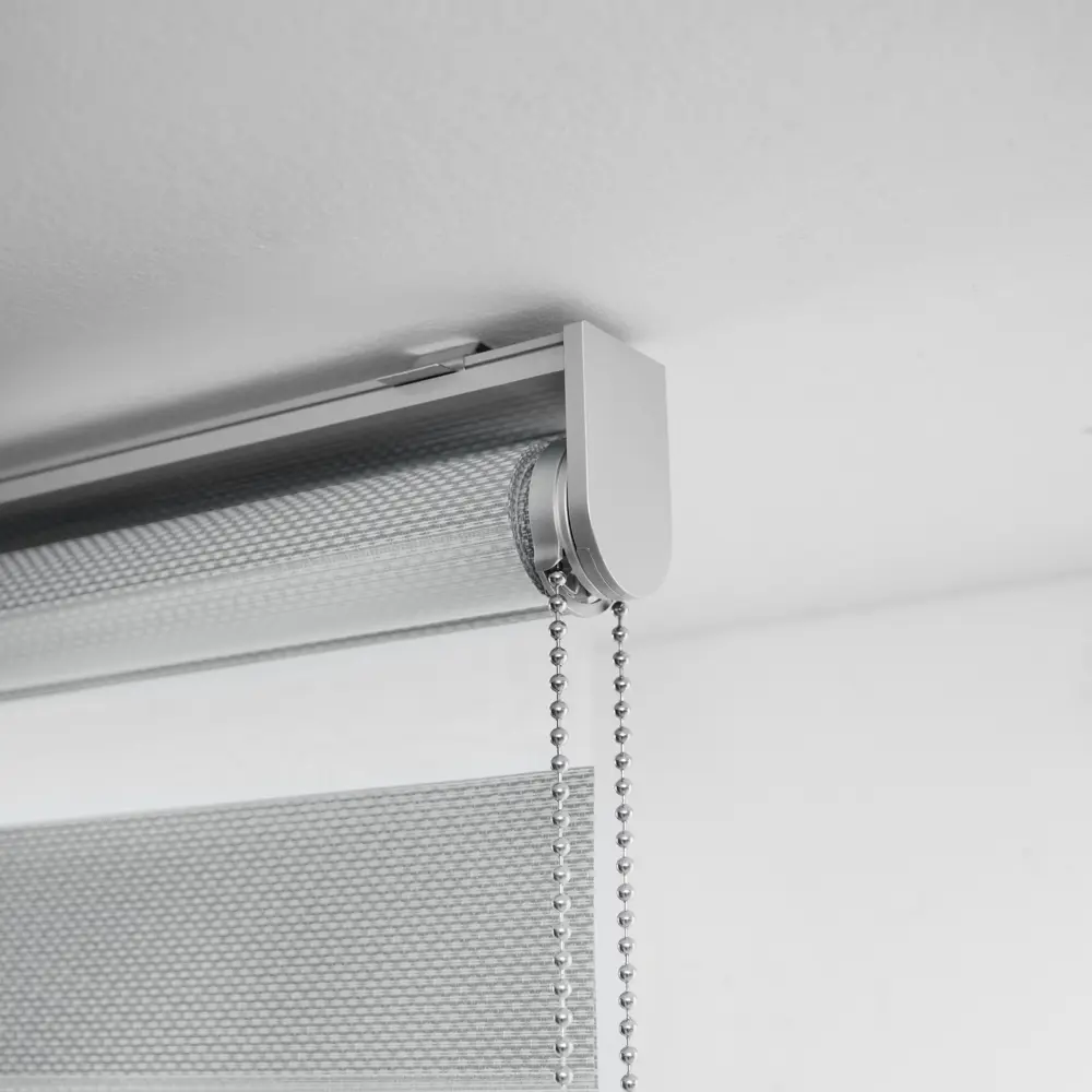 Рулонная штора день-ночь KREAFORTA Novosiberia 140×230 см серая 89408667 STLM-1579330 - Вид №2