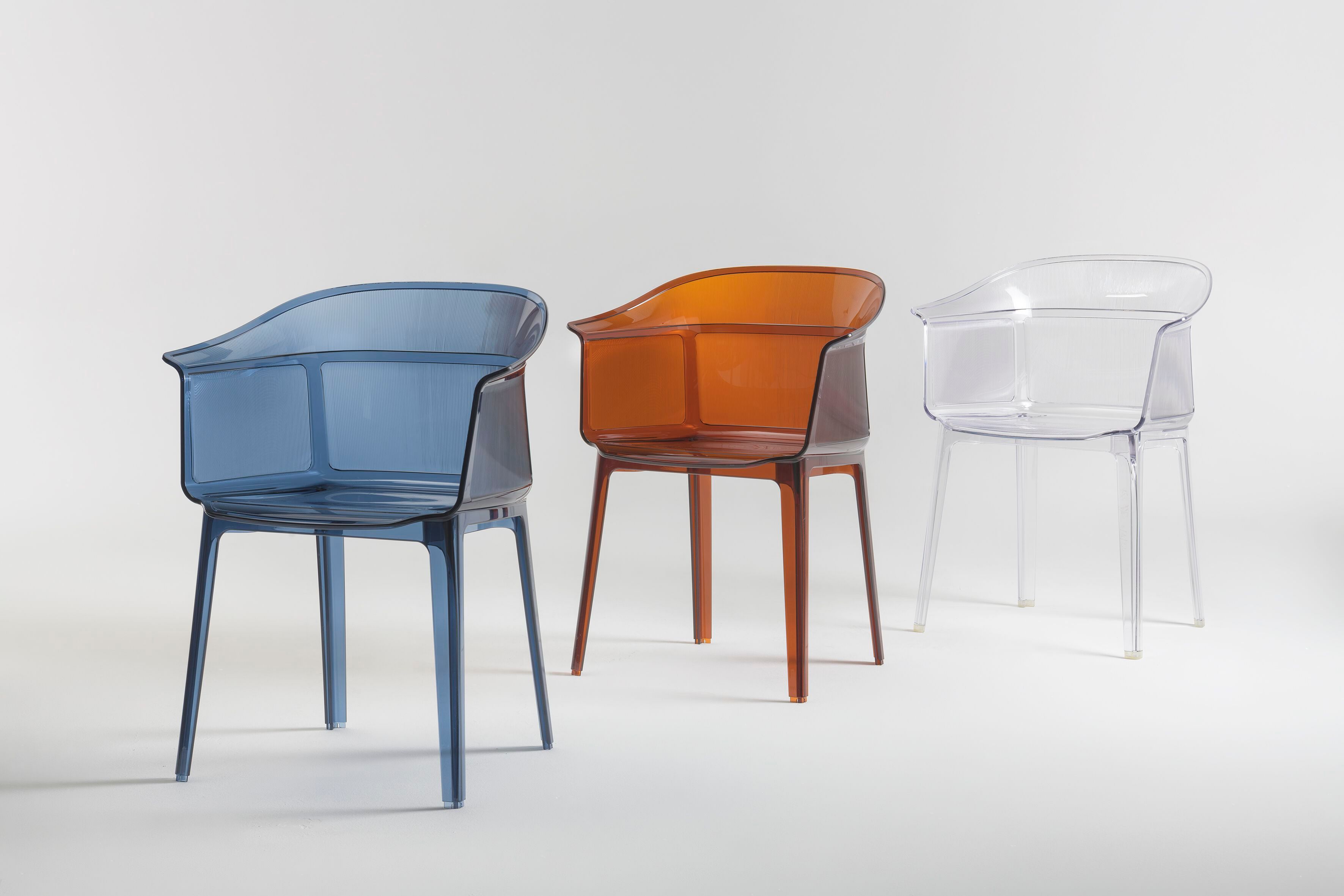 Штабелируемый стул из поликарбоната с подлокотниками Kartell PAPYRUS ARCH-00062058 - Вид №27