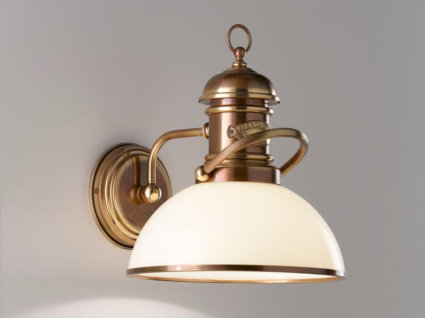 Стеклянный светодиодный настенный светильник Cremasco Illuminazione Венецианская традиция ARCH-00072380