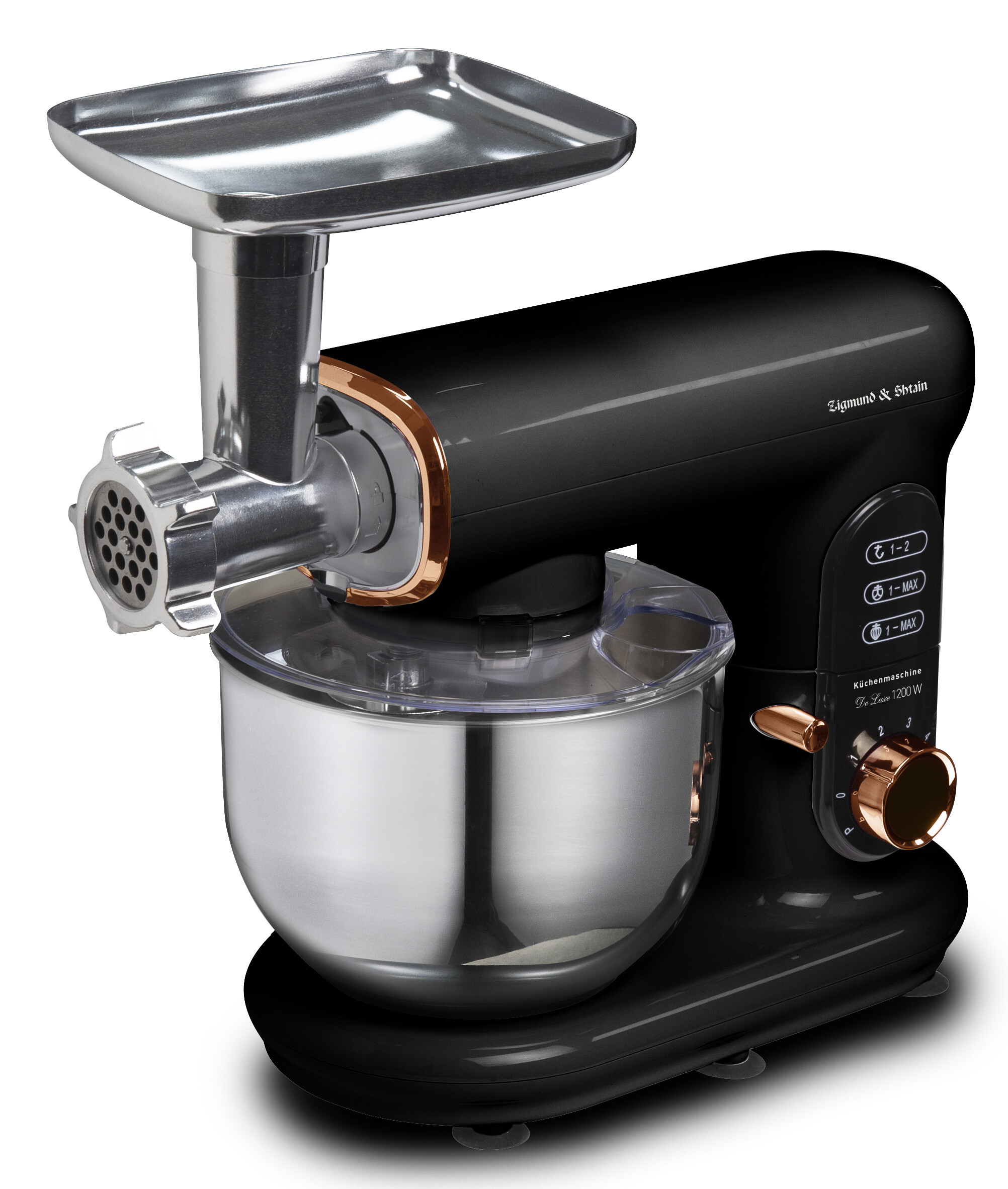 9929157 Кухонный комбайн Zigmund & Shtain ZKM-1000 черный STDN-0067261