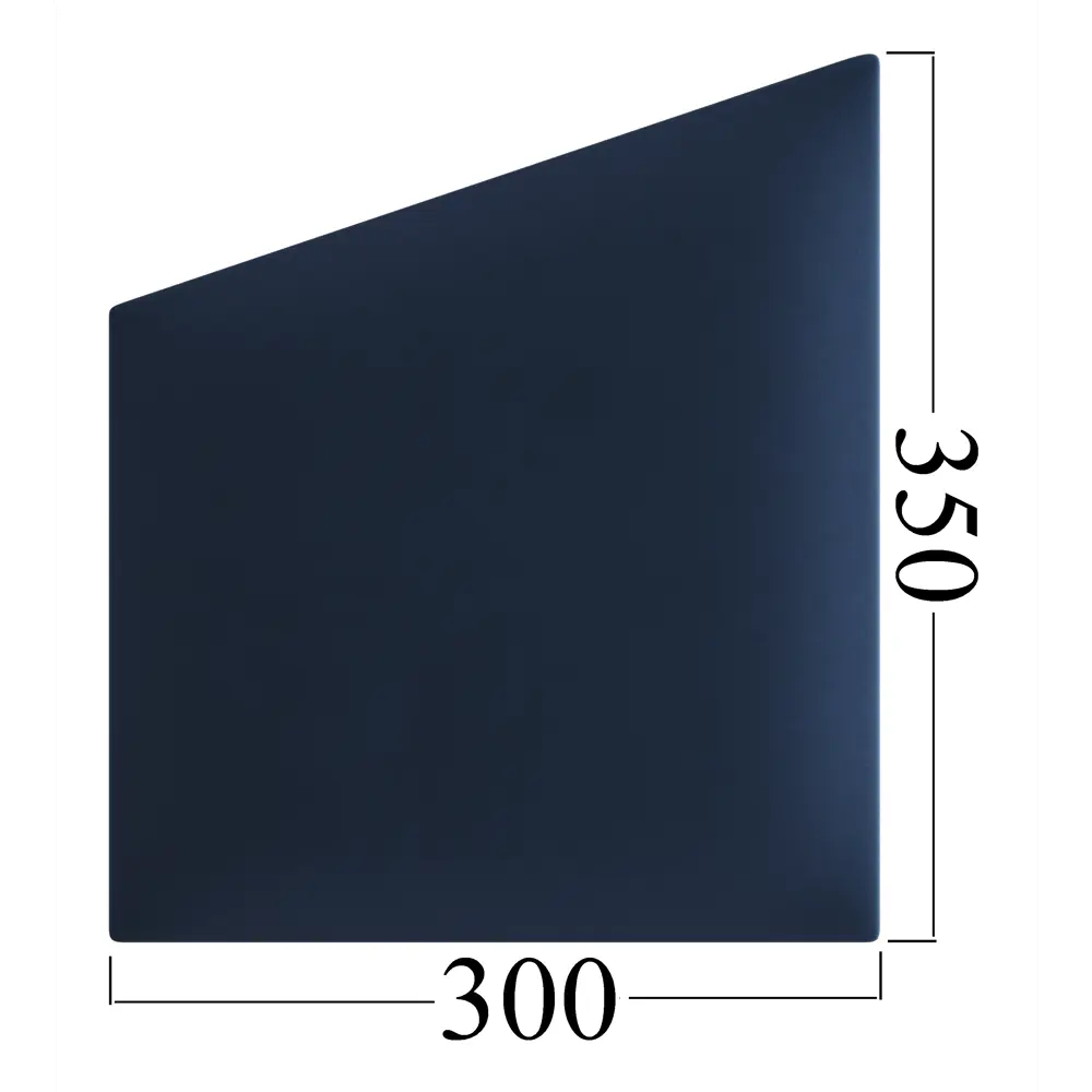 Панель тканевая Vilo 300x350 мм цвет geo темно-синий 85517709 STLM-2168179 Santreyd  - Вид №3