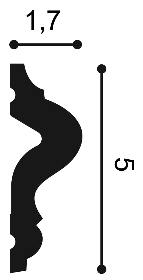 Планка Orac PX175 ARCH-00147665 - Вид №3