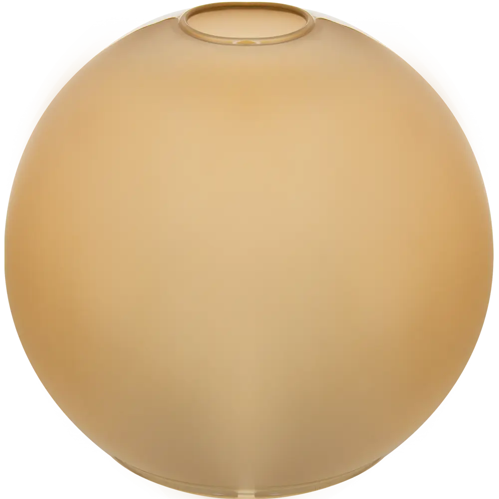 Плафон Полушар 18 см, сатин, цвет янтарный ЛАБОРАТОРИЯ СВЕТА "33 ИДЕИ" STLM-2129615 - Вид №1