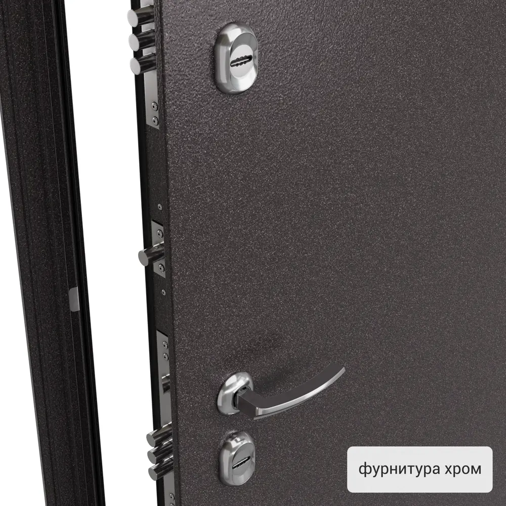 Дверь входная металлическая Термо С Металл 950x2050 мм правая. цвет коричневый TOREX STLM-2209914 - Вид №2