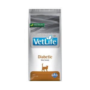 ПР0050255 Корм для кошек Vet Life Natural Diet при диабете сух. 2кг Farmina