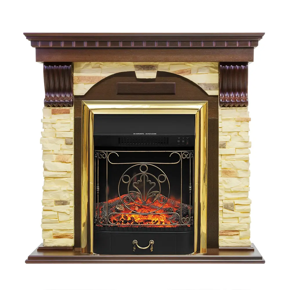 Каминокомплект Dublin арочный сланец 1.8 кВт 82769237 STLM-2045160 ROYAL FLAME 