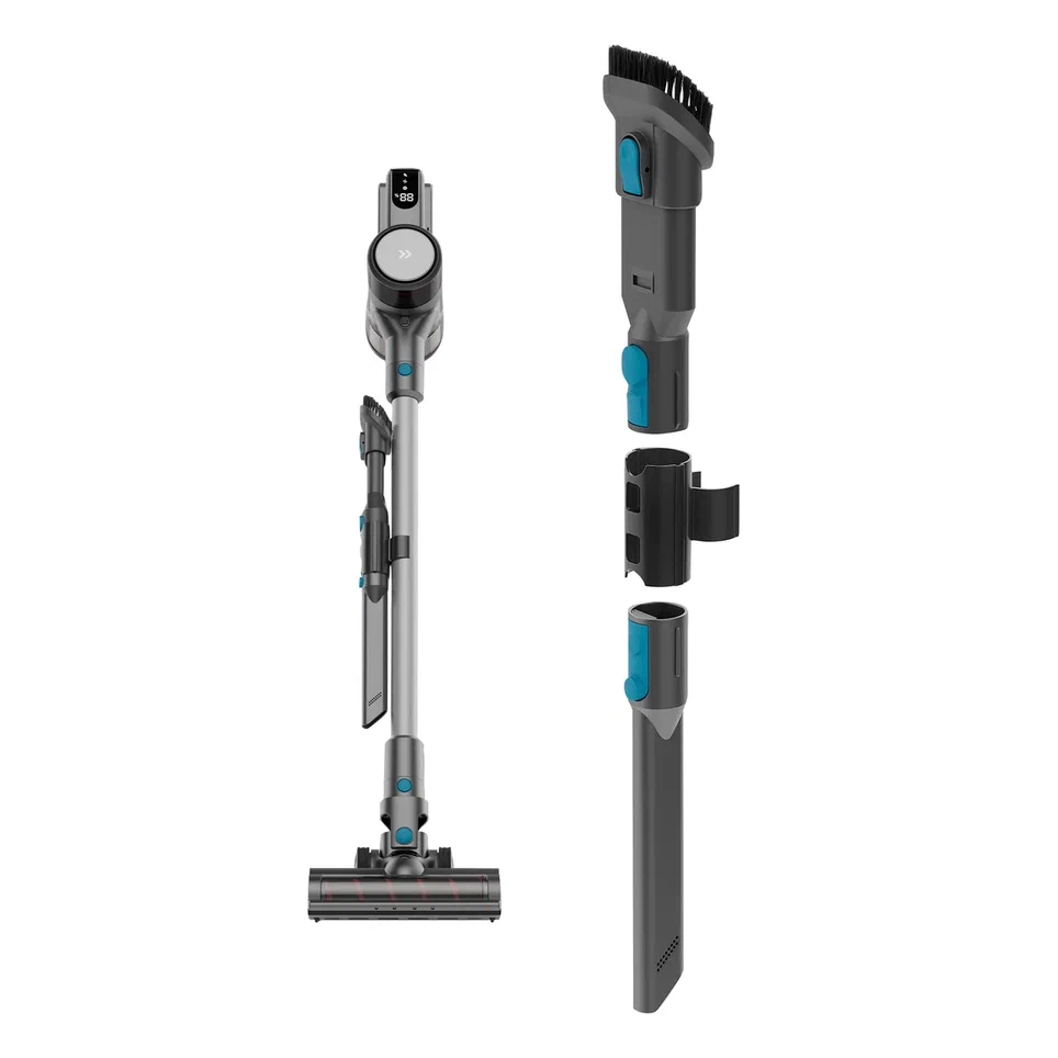 9176120 Пылесос  вертикальный  TEQQO Powerstick BASIC  серый STDN-0073565 - Вид №4