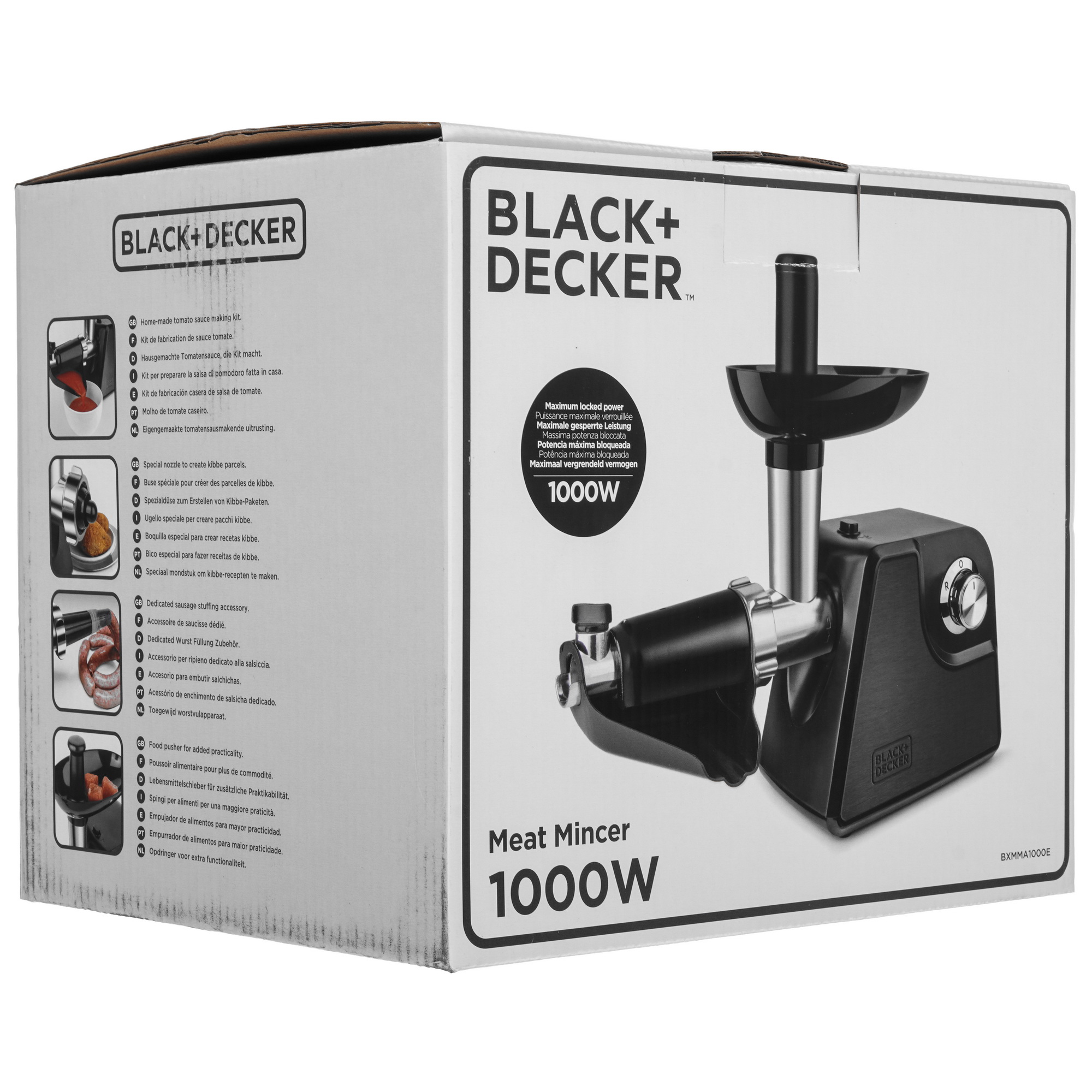9918750 Мясорубка электрическая Black+Decker BXMMA1000E серый STDN-0020309 - Вид №9