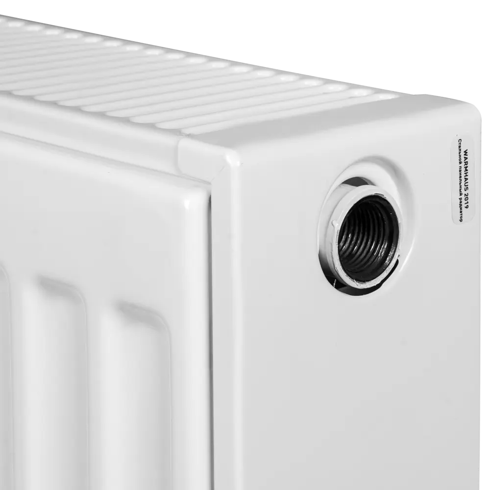 Радиатор Alecord панельный 22 500х1000 мм боковое подключение сталь цвет белый STLM-2023866 - Вид №4