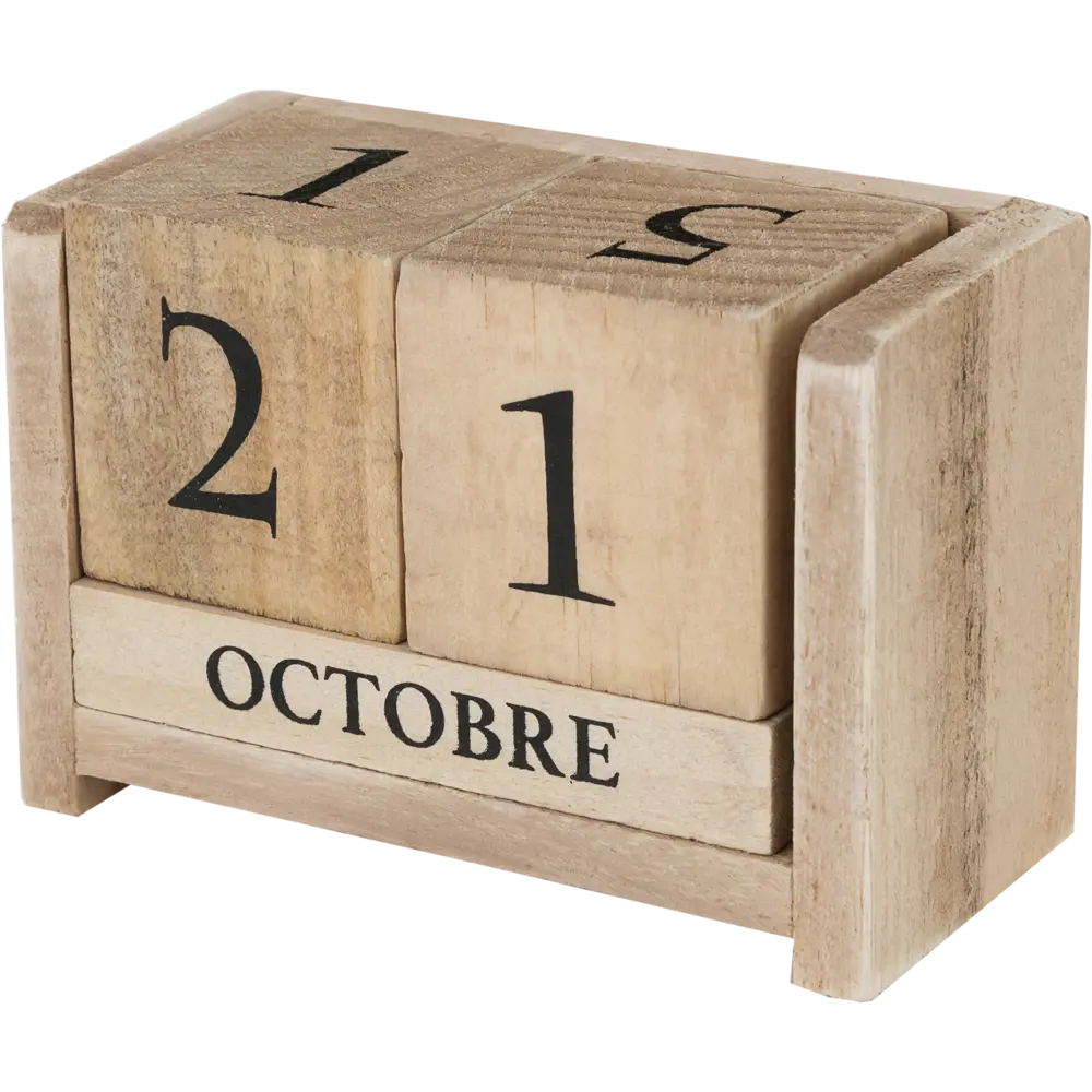 Настольный календарь деревянный Atmosphera 167591 STLM-2013257