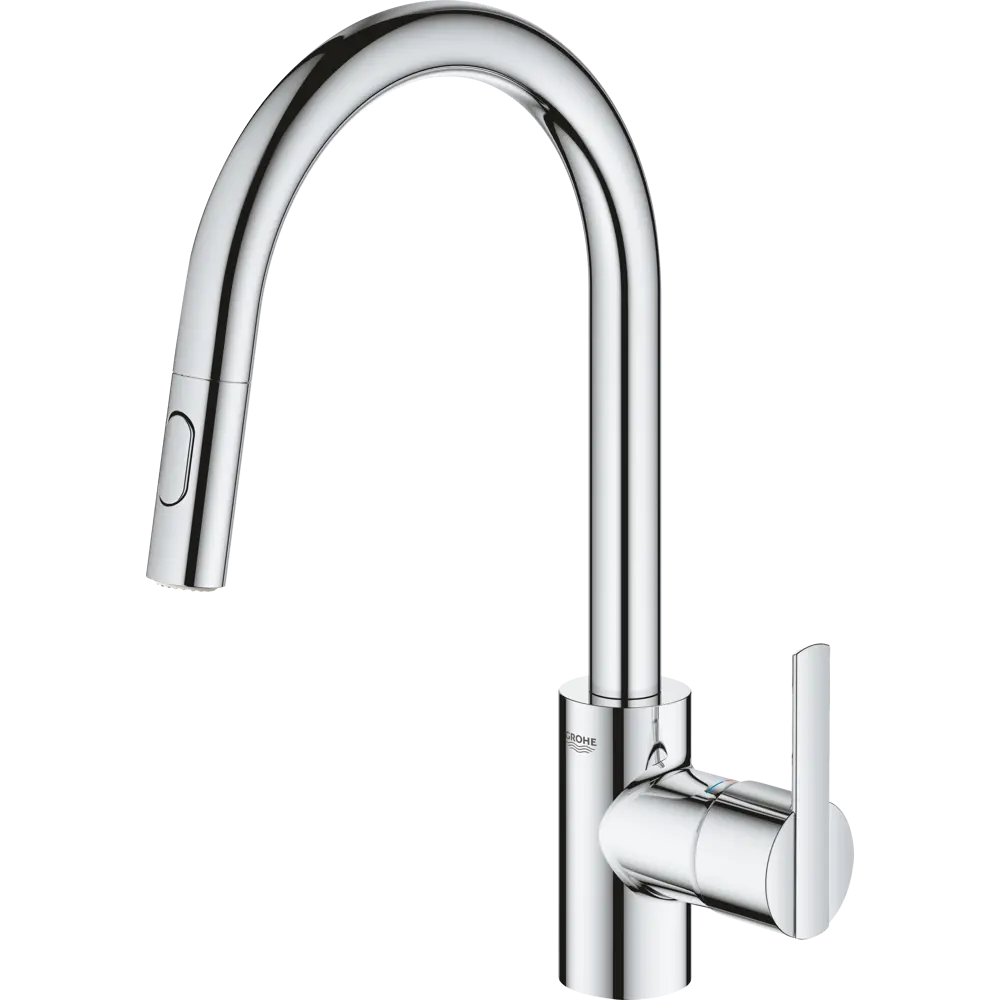 Смеситель для кухни GROHE Feel выдвижной, цвет хром Feel Clova STLM-2209415 - Вид №7