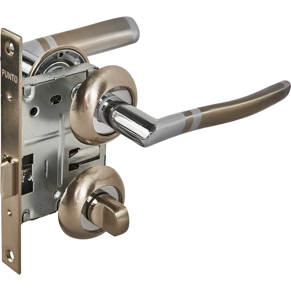 Дверные ручки PUNTO Jet для межкомнатных дверей с системой запирания 85202299 STLM-0903439 - Вид №4