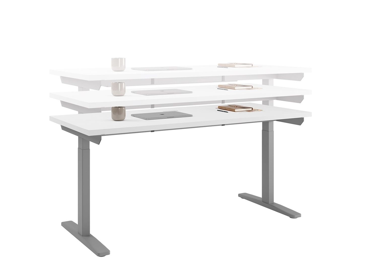 Рабочий стол с регулируемой высотой из ламината Ersa FUJI ARCH-00054722 - Вид №3