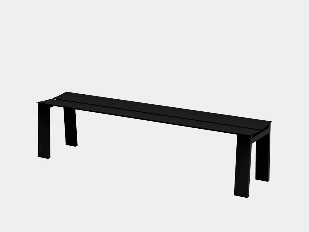 Алюминиевая скамья с порошковым покрытием RS Barcelona Seu ARCH-00067573 - Вид №9