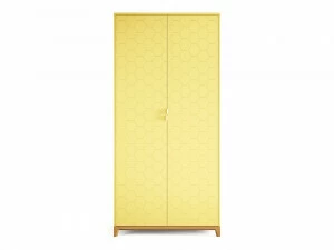 Шкаф распашной двухдверный желтый Case №3 THE IDEA  210426 Желтый