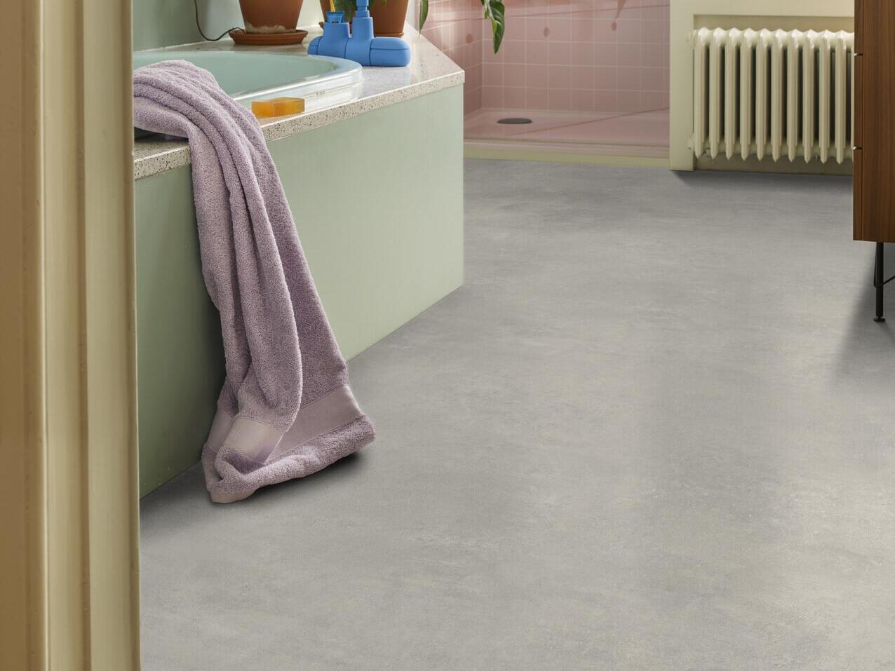 Противоскользящий виниловый пол с эффектом цемента BEAUFLOR Supreme ARCH-00030251