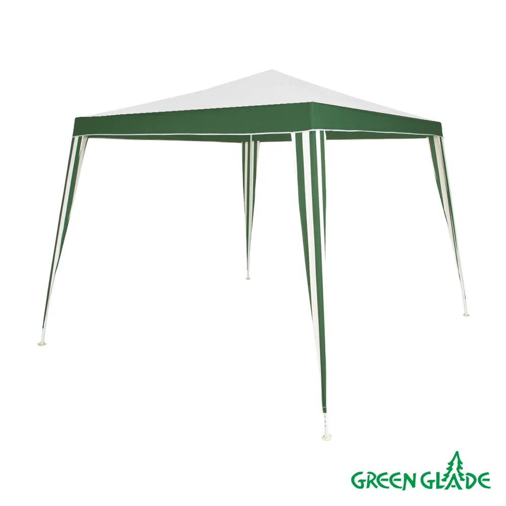 90303732 Тент садовый Green Glade 1017 2.4x2.4м/3x3 зеленый STLM-0176027