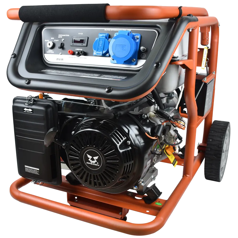Генератор бензиновый Zongshen KB7000E, 6.5 кВт STLM-2052678