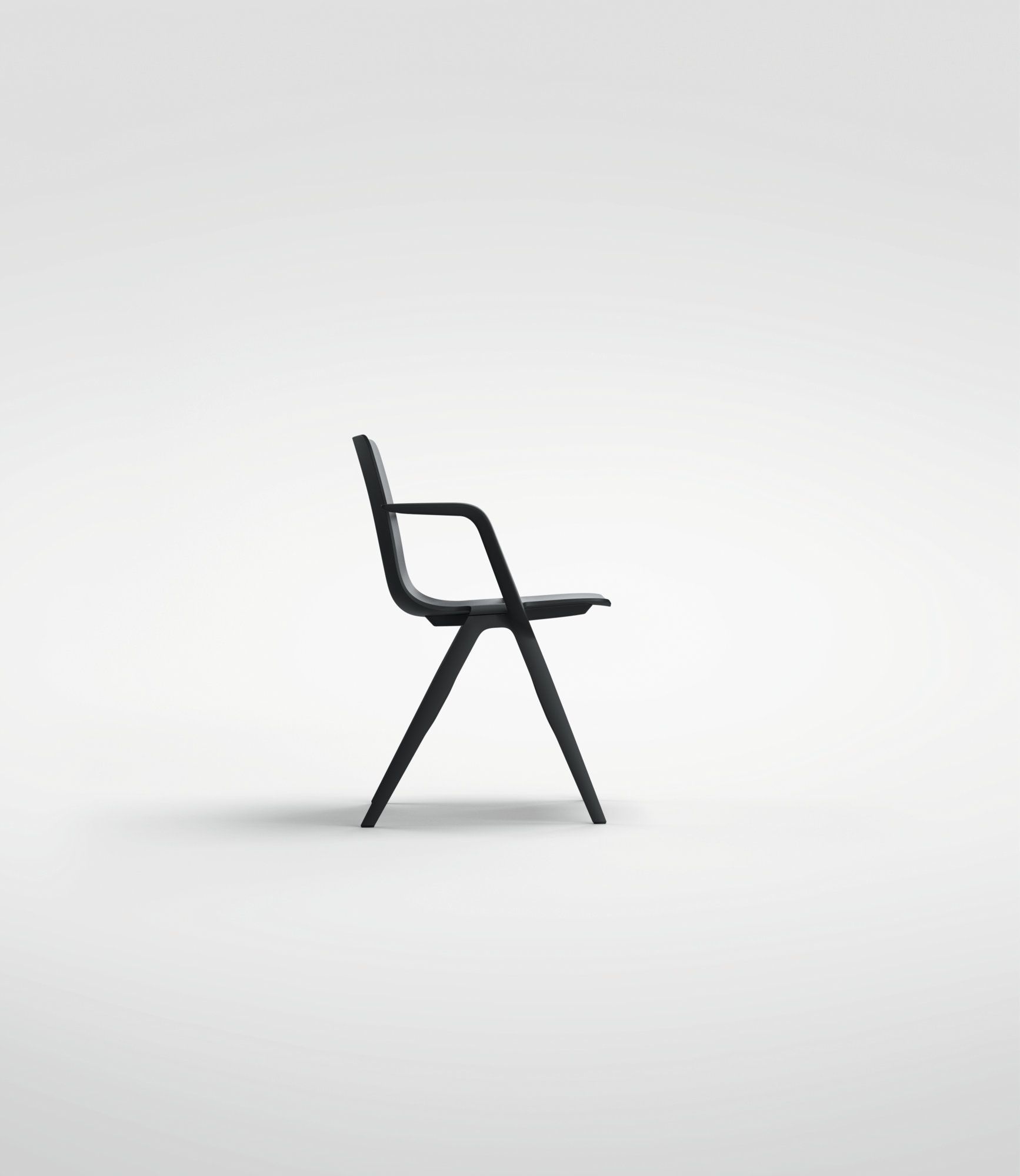 Штабелируемый стул с подлокотниками Brunner A-Family ARCH-00118008 - Вид №3