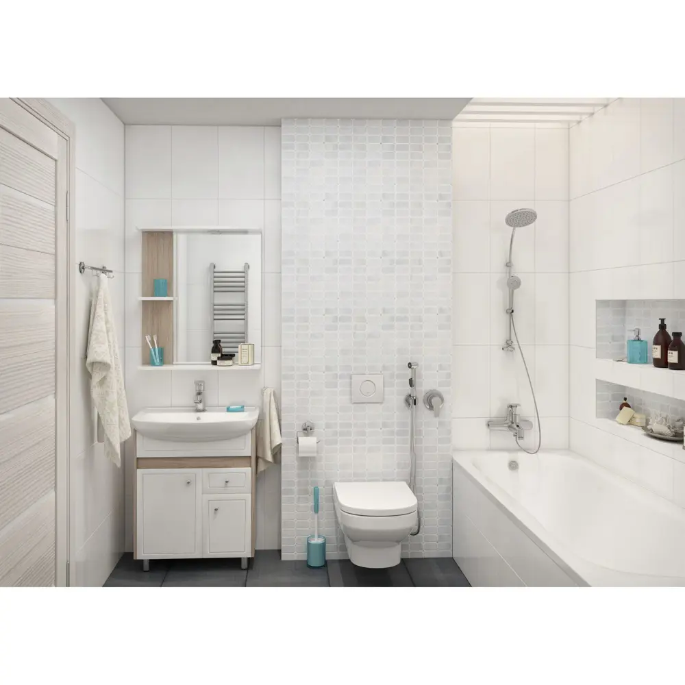 Мозаика Artens «White», 30х30 см, мрамор, цвет белый STLM-2111512 - Вид №4