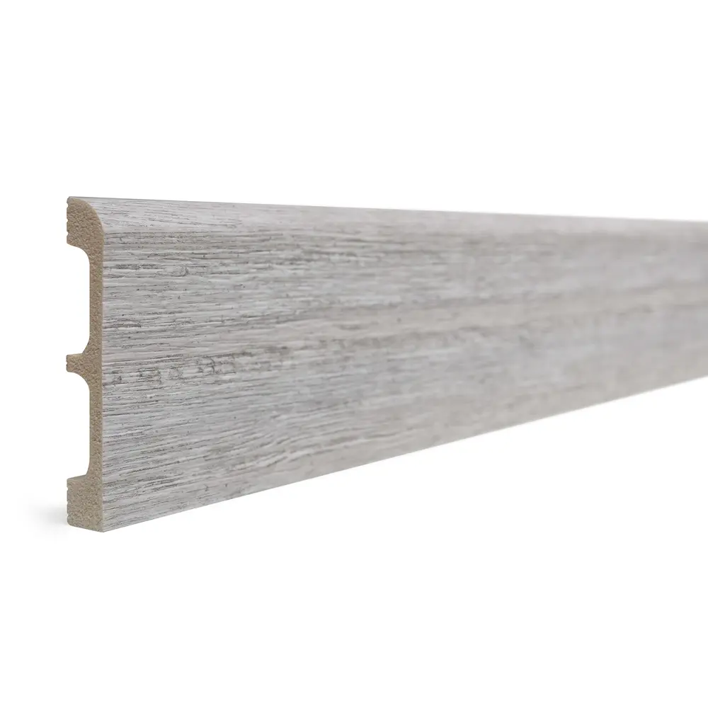 Молдинг настенный полистирол ударопрочный Decor-Dizayn 706-89 дуб беленый 80x13x2400 мм STLM-2141229