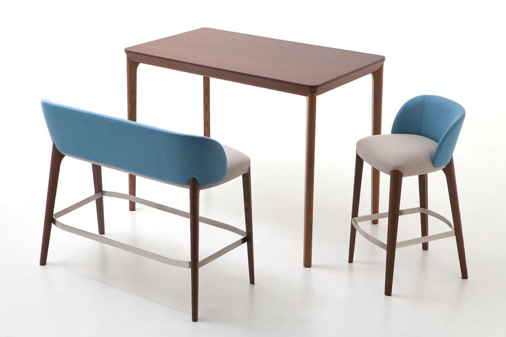 Мягкая скамейка из ткани Very Wood Bellevue ARCH-00029209 - Вид №5