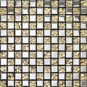 Декоративная мозаика PA-05-23-10-298x298 29.8x29.8см стекло цвет серый / серебристый NATURAL Light
