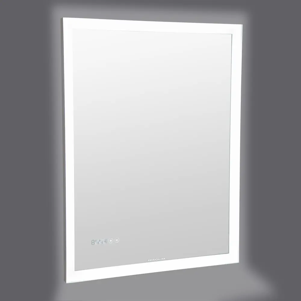 Зеркало для ванной Omega Glass Ницца с подсветкой 60x80 см прямоугольное STLM-2193125 - Вид №1