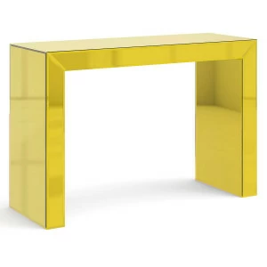 Консоль зеркальная золотая прямоугольная "Дарлинг" GRAUM ДАРЛИНГ 304030 Зеркальный;золото;желтый