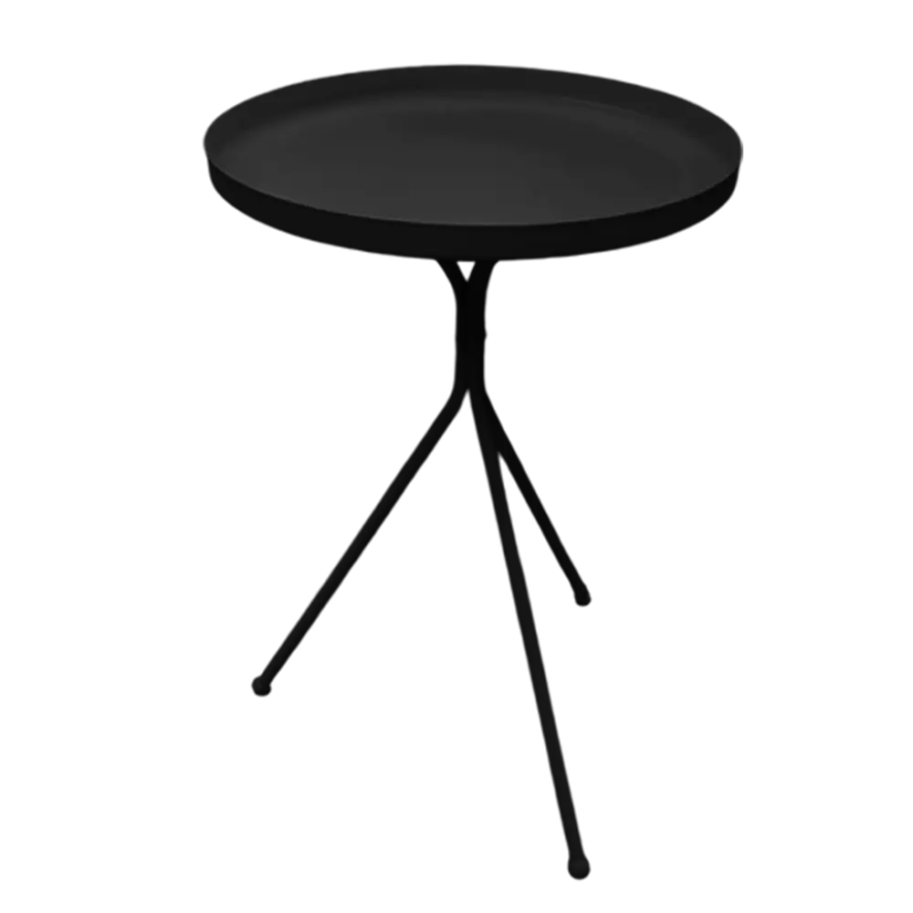 Журнальный столик Sheffilton SHT-CT95/SHT-СЖ81 51x35 см цвет черный STLM-2078603