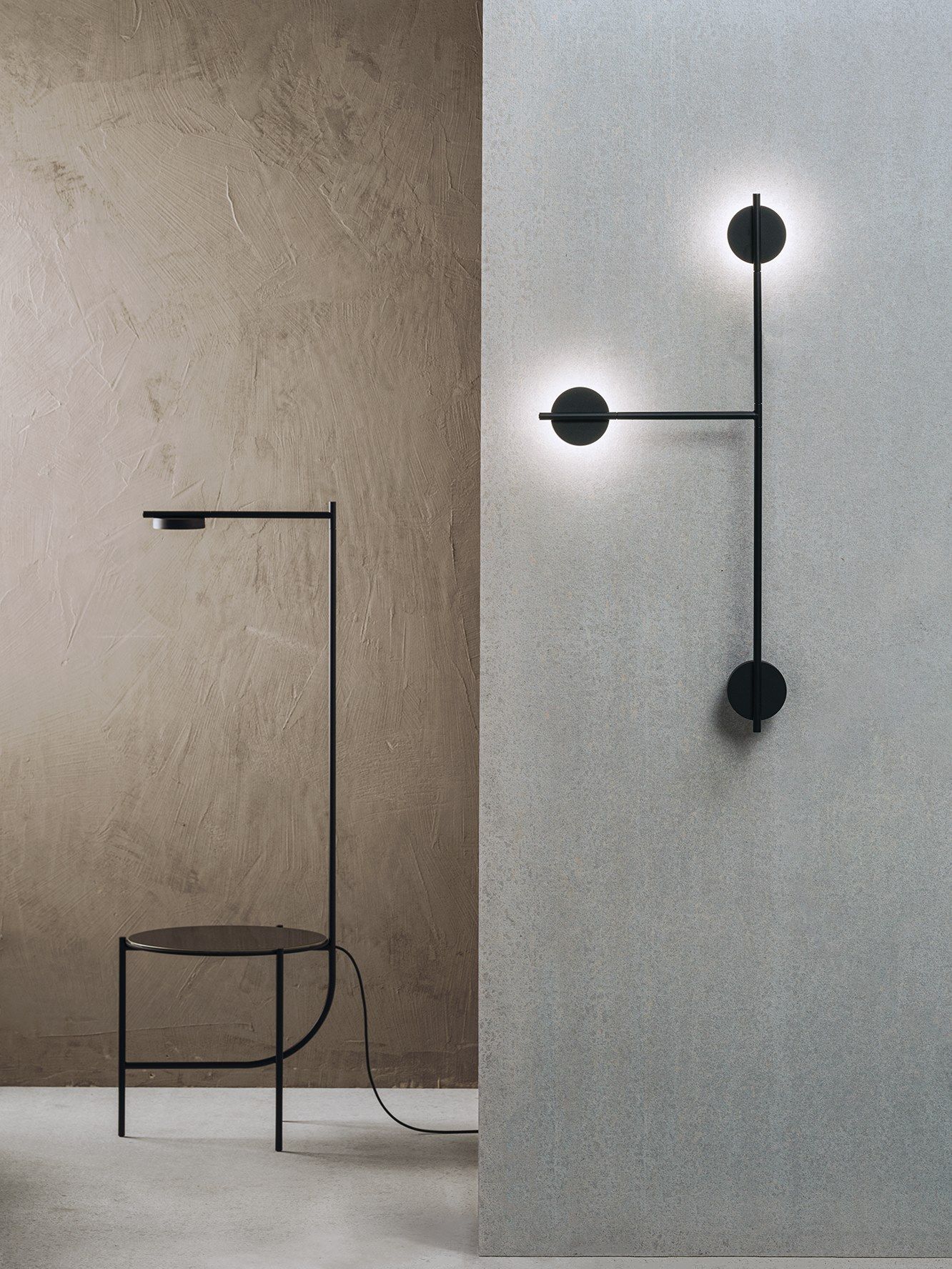 Стальной торшер / журнальный столик Grupa Igram ARCH-00126334 - Вид №6