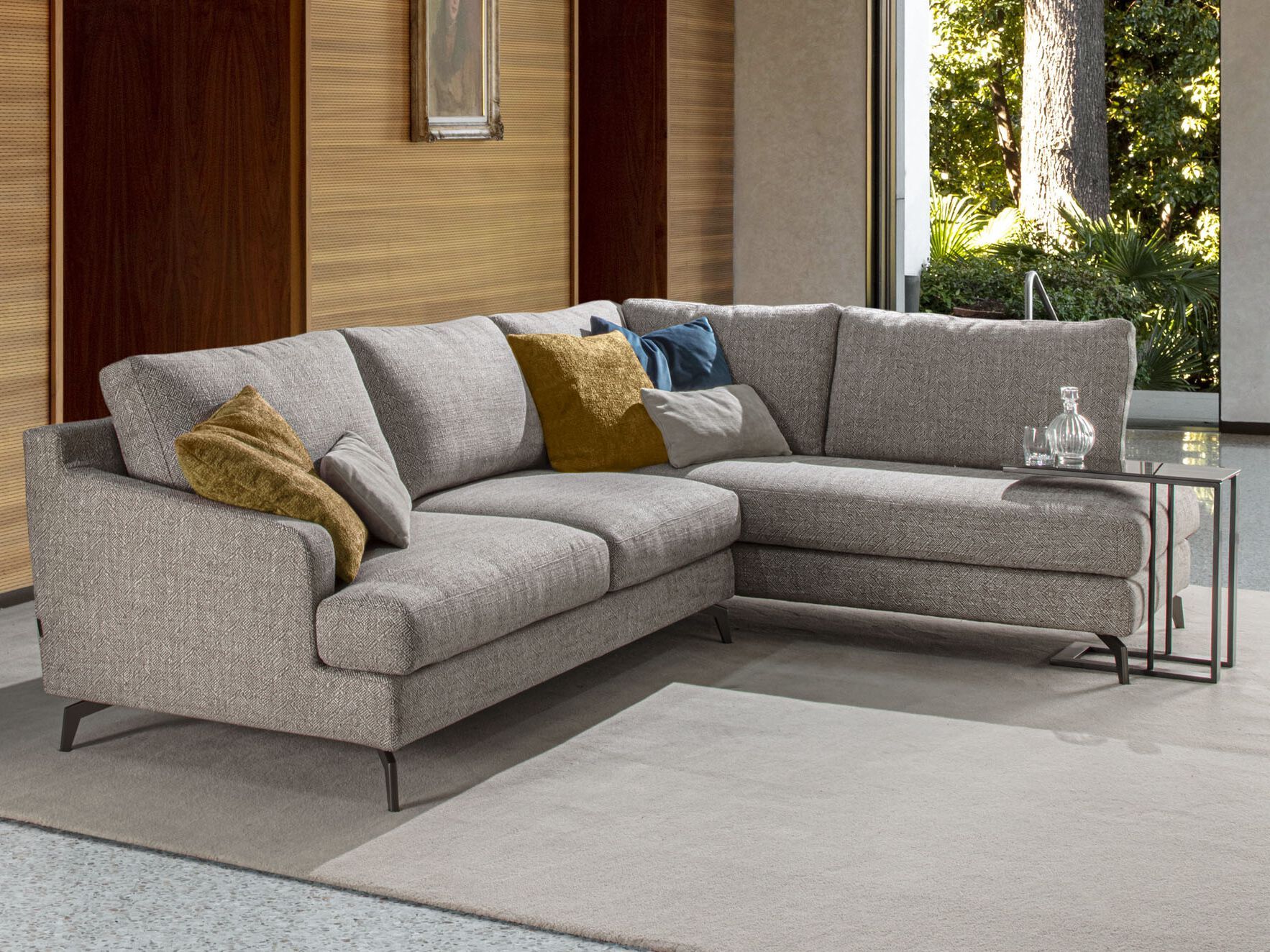 Угловой съемный диван из ткани GRUPPO FOX день Фокса ARCH-00118999