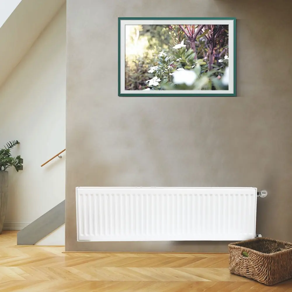 Радиатор Тепломир панельный 22 300x1400 мм боковое подключение сталь цвет белый STLM-2027427 - Вид №6