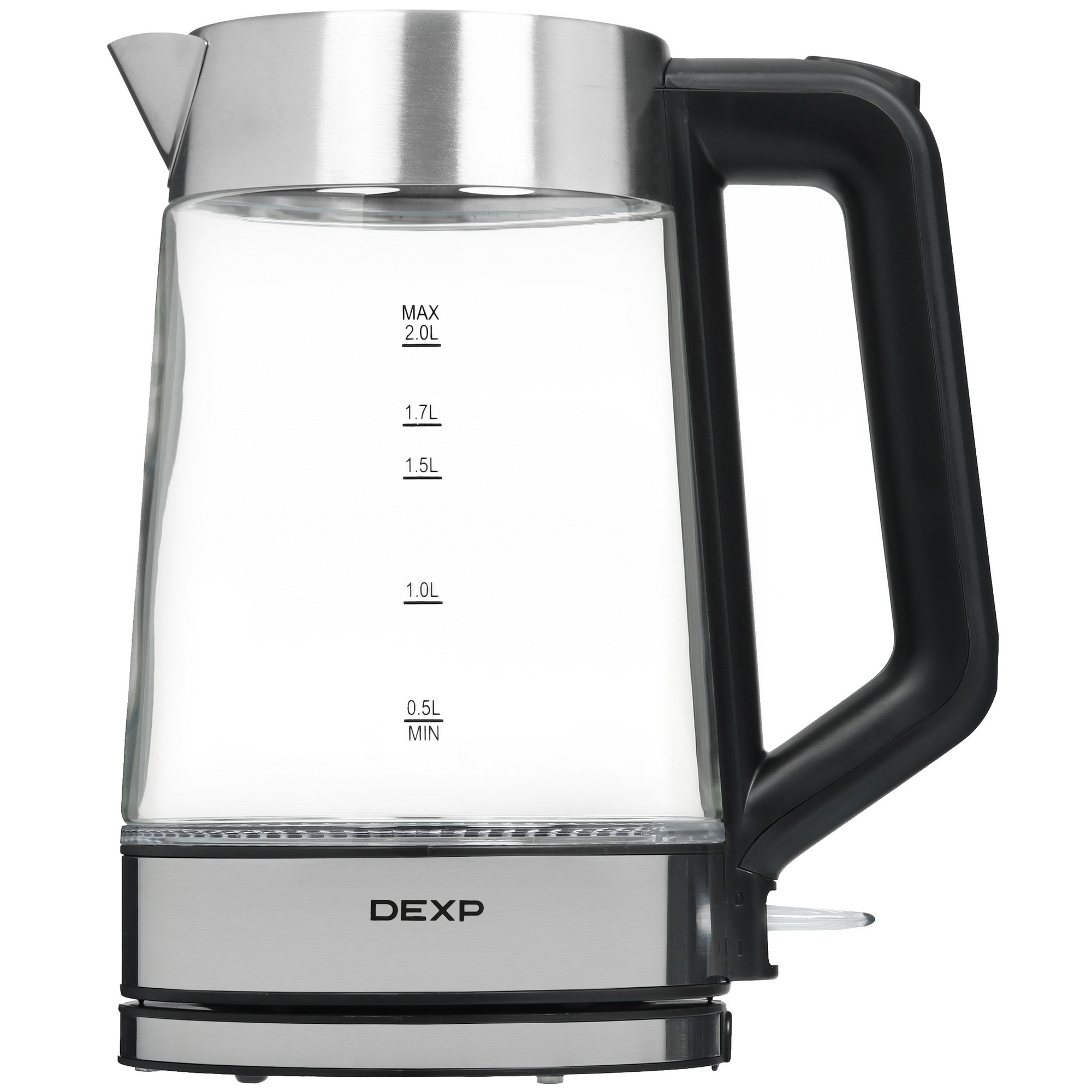 9111143 Электрочайник DEXP EK-16RGB серебристый STDN-0116250