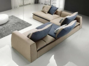 Gobbo Salotti Угловой диван со съемным чехлом из ткани