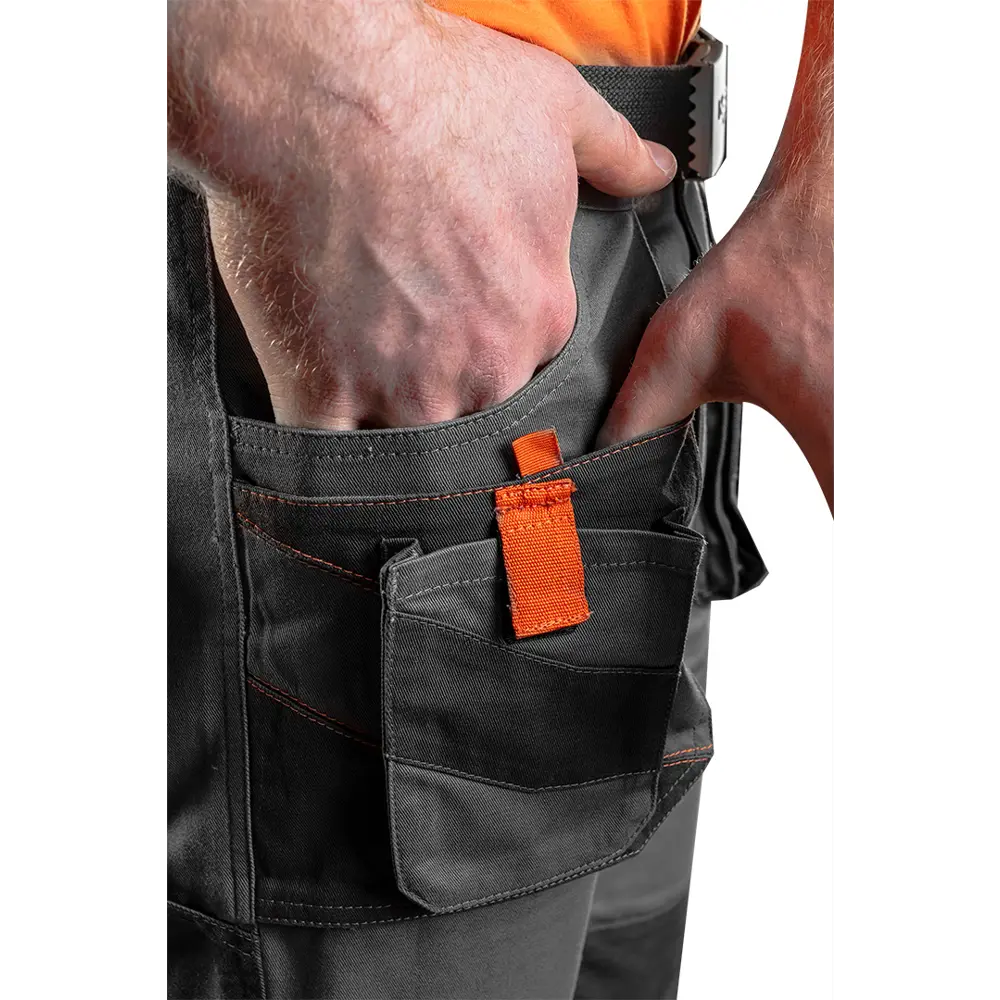 Шорты рабочие Neo Tools хлопок 100% серые размер XXL рост 187-190 STLM-2176085 - Вид №3