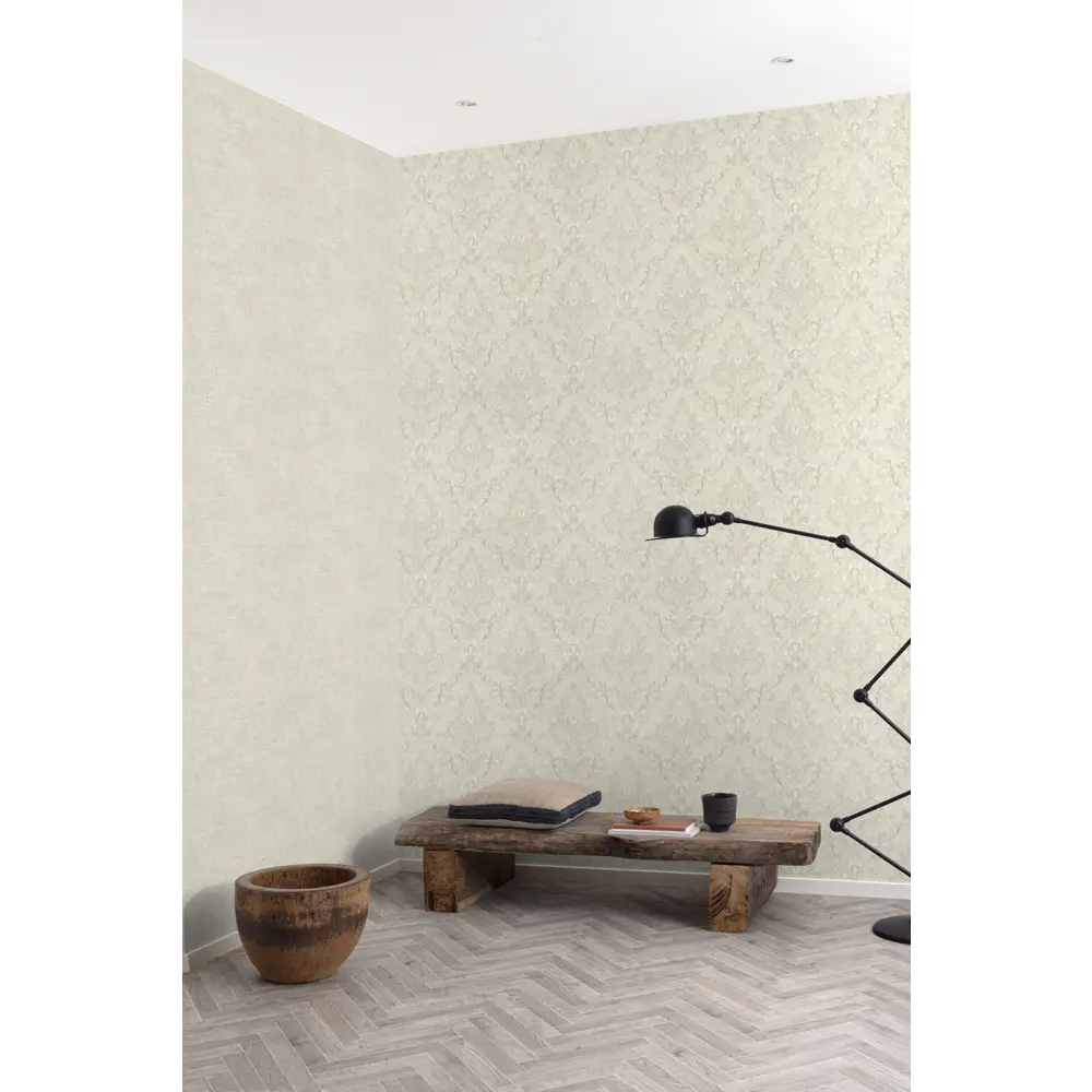 Обои флизелиновые Wallfashion Virtuoso бежевые 1.06 м GDVR1002 STLM-2044404 - Вид №3