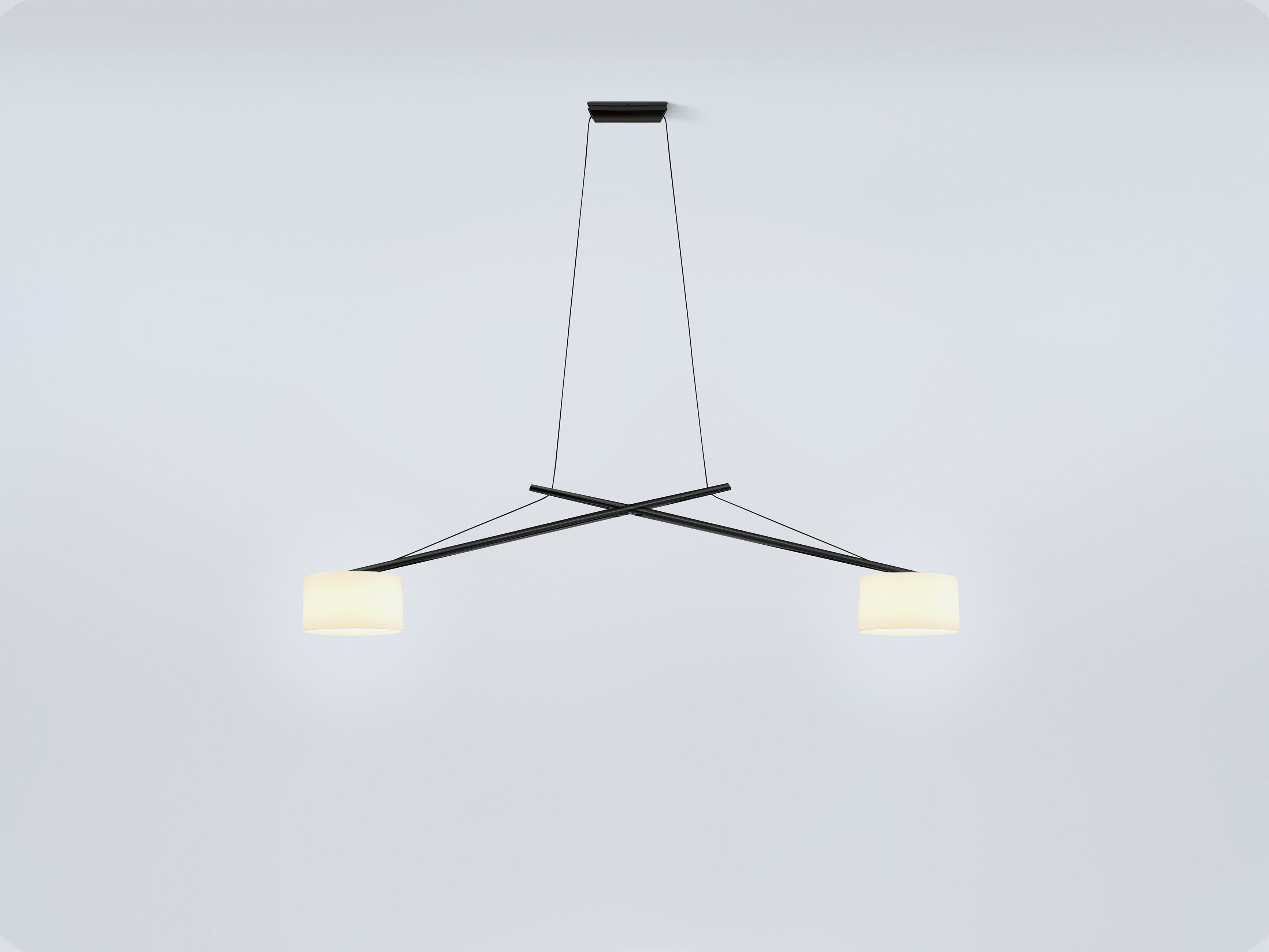 Алюминиевый светодиодный подвесной светильник serien.lighting TWIN ARCH-00116222 - Вид №16