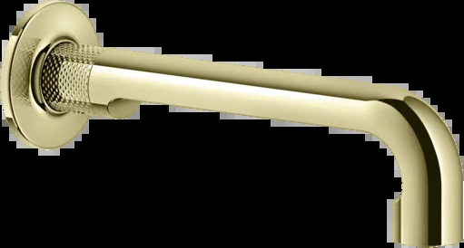 Носик для умывальника 58100 710 Gessi Inciso ЛАТУНЬ PVD