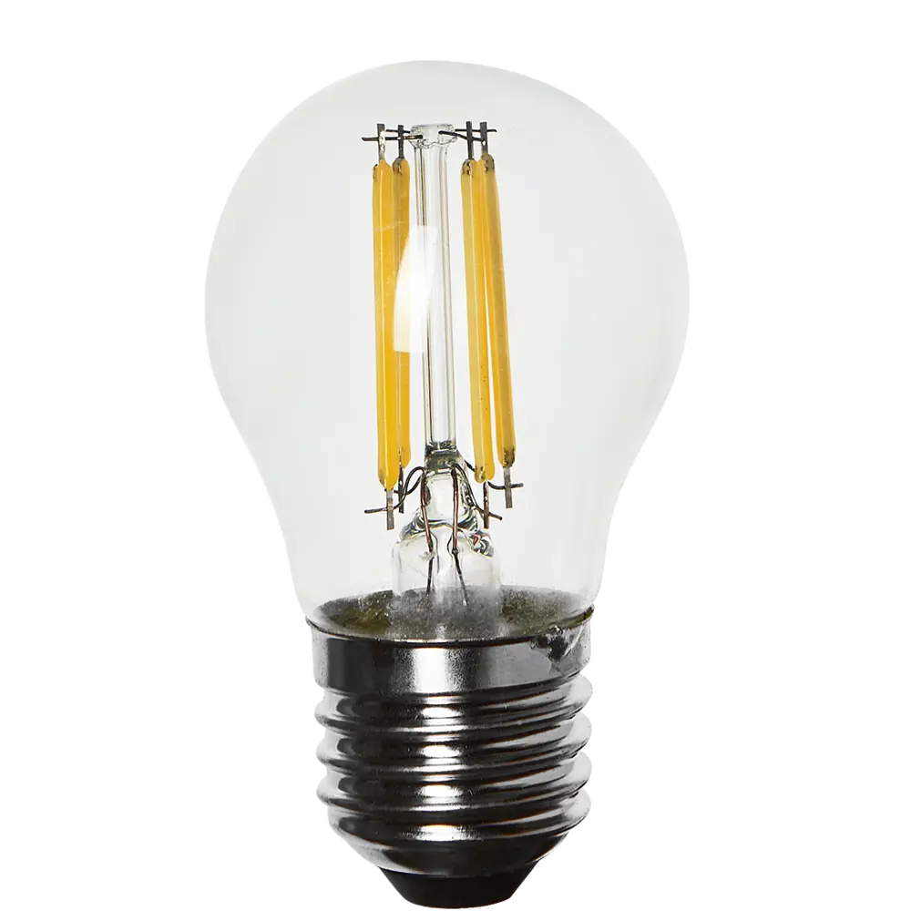 LEXMAN LED лампа E27 прозрачный шар с нейтральным белым светом 82991662 STLM-0907962 - Вид №1