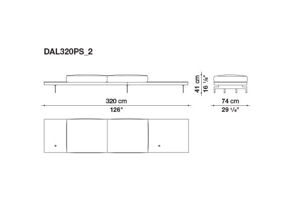 Кожаный диван B&B Italia док ARCH-00130675 - Вид №166