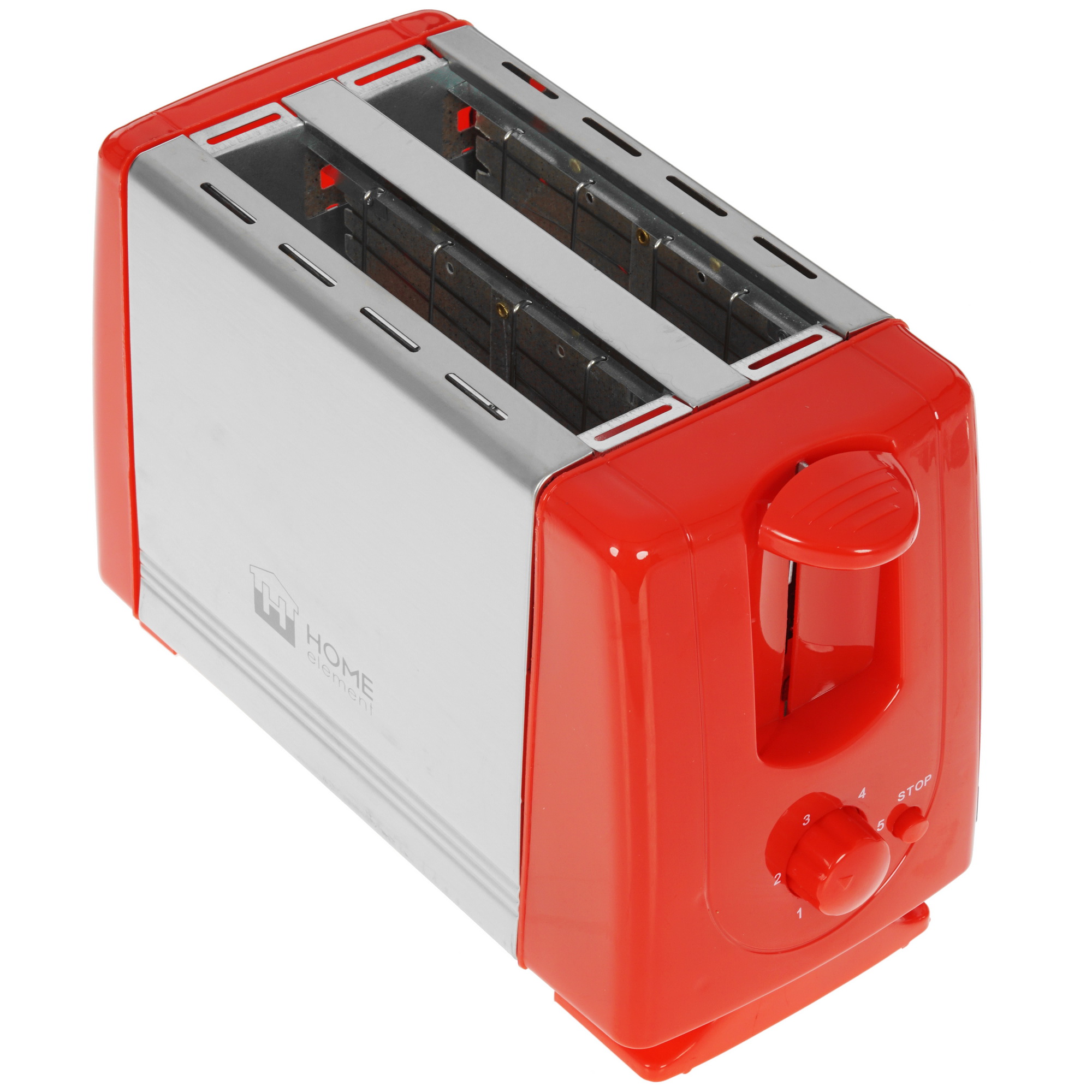 9913326 Тостер HOME ELEMENT HE-TS500 красный STDN-0115293