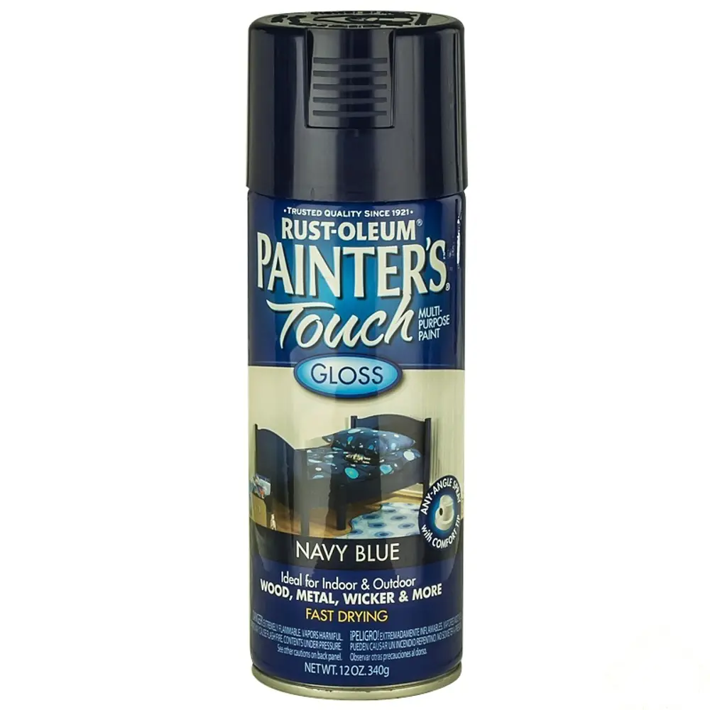 Краска аэрозольная Paint Touch глянцевая цвет морской 340 г RUST-OLEUM STLM-2021175