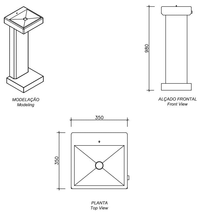 Бетонный пол фонтан amop Токио ARCH-00035483 - Вид №2