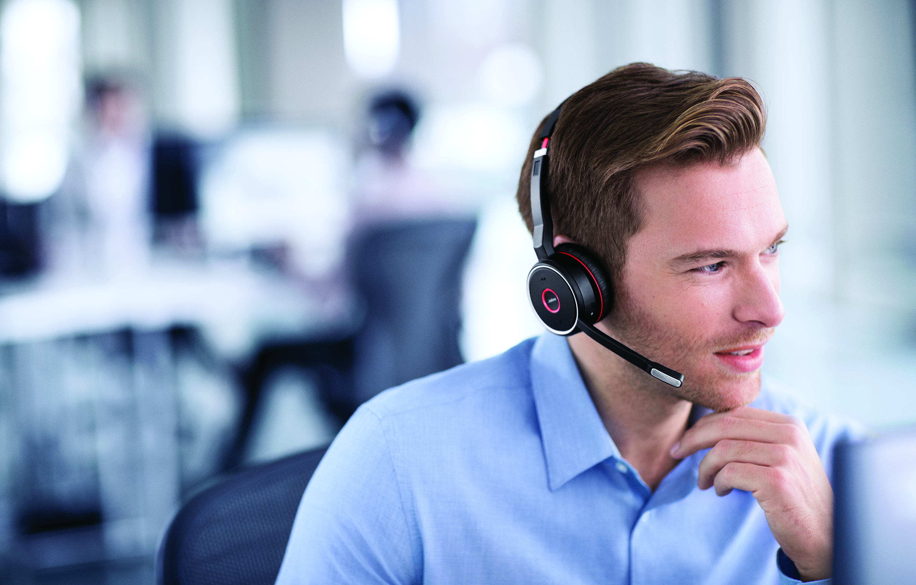 7599-832-109 evolve 75 stereo ms incl. link 370 Jabra Santreyd  - Вид №27