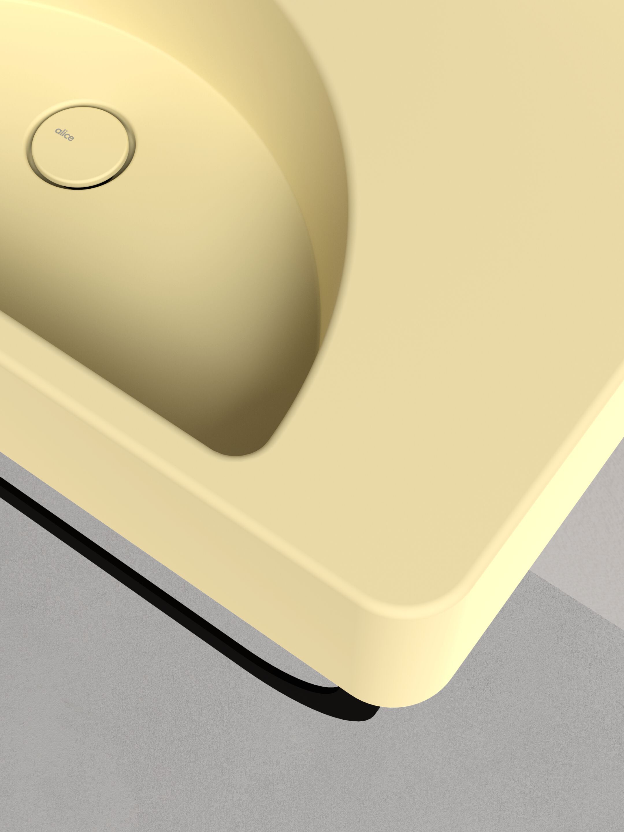 Керамический одиночный умывальник Alice Ceramica Lunaris ARCH-00034417 - Вид №7